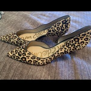 New - Sam Edelman Leopard Heels Size 9.5 -